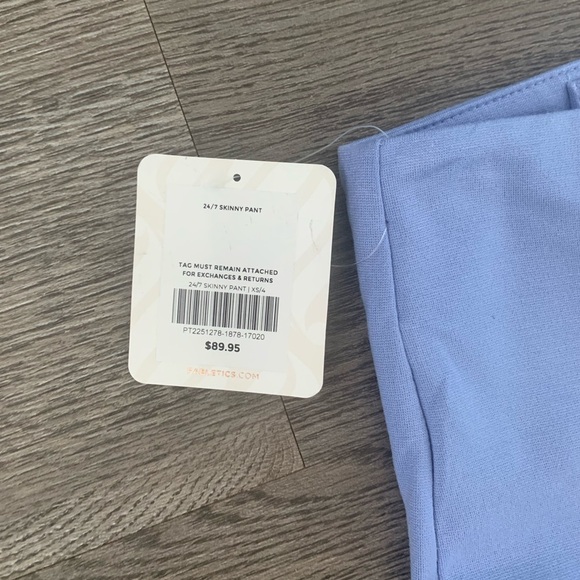 Fabletics 24/7 Skinny Pant - Size XS - Wedgewood - NWT - Picture 14 of 14